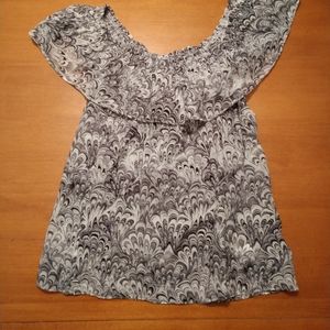 Michael Kors Off the Shoulder Blouse